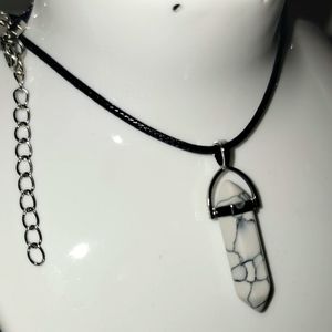 Howlite necklace